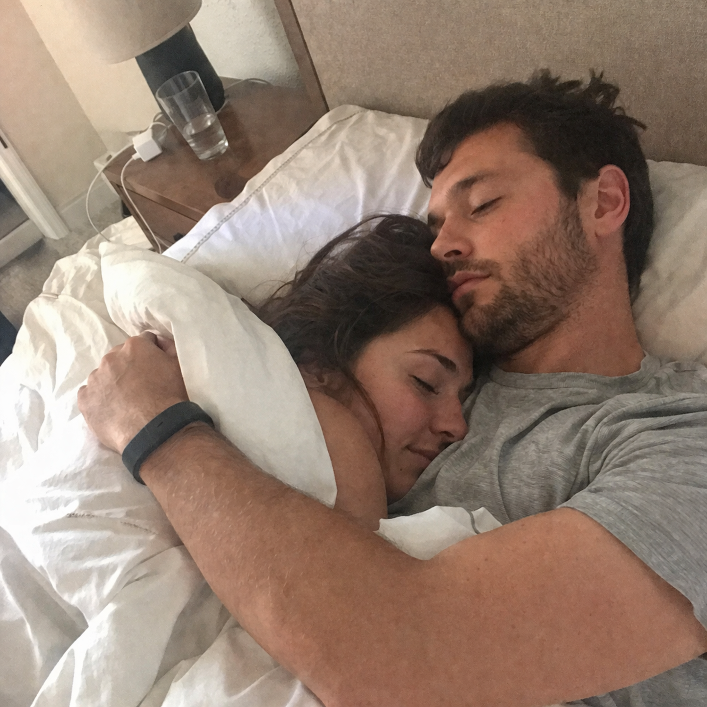 His Alarm Wakes You. Not Him